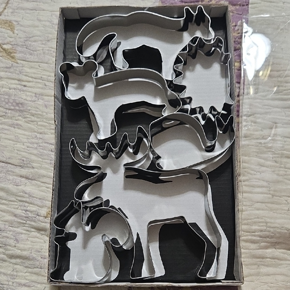IKEA Forest Animal Cookie Cutters Set of 6